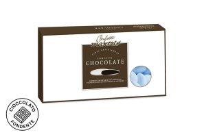 CONFETTI CIOCCOLATO FONDENTE CELESTE PZ240 CIOC 1KG