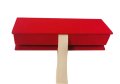 SCATOLA VELLUTO ROSSO 17X5X3 CM E085