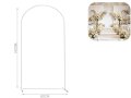 STRUTTURA IN FERRO AD ARCO BIANCA 80X180 41780