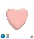 PALLONE FOIL MINI SHAPE CUORE ROSA LK0204901