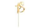 CAKE TOPPER 18 ORO CM20.5 KPT62-18-019