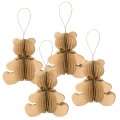 4 ORSETTI IN CARTA CON FIOCCO 40654