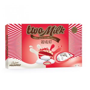 CONFEZIONE CONFETTI TWO MILK RED VELVET KG.1 TWORED