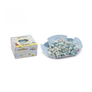 VASSOIO CONFETTI DOLCE ARRIVO CELESTE GR. 500 DAMAXC