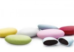 CONFEZIONE CONFETTI CIOCCOLATO FONDENTE ASSORTITI KG. 1 CIOCOL
